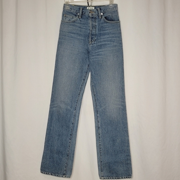 Eve Denim The Juliette High Rise Straight Leg Jeans - Size 25 - Picture 3 of 15